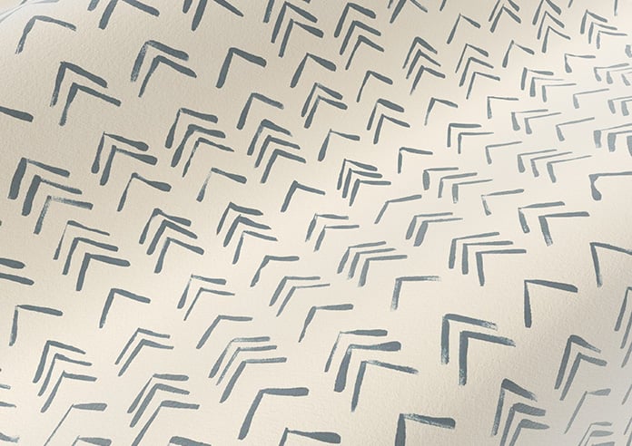 Rolling Hills Velvet, Cashmere - Motorised Roman Blind - Image 4